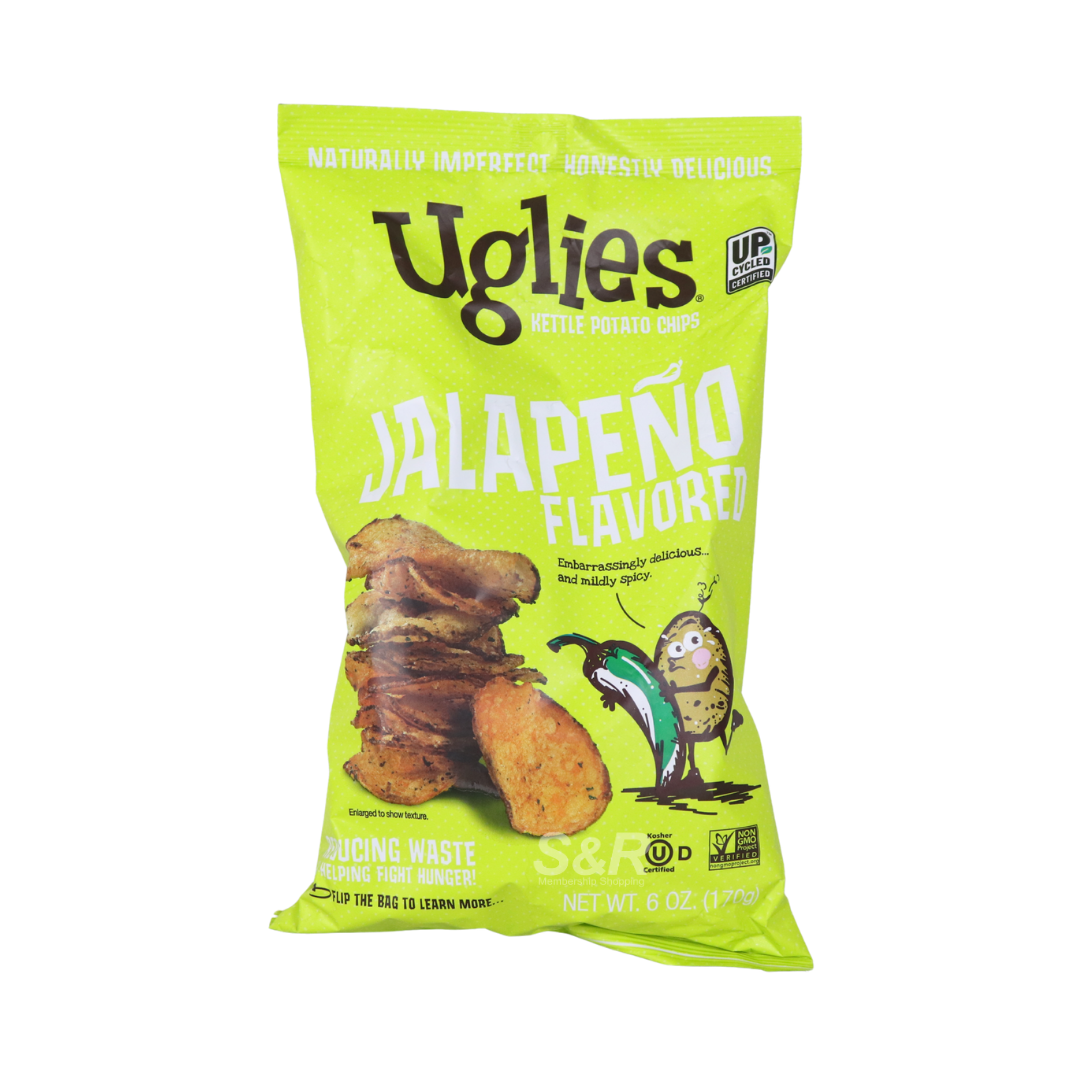 Uglies Jalapeno Potato Chips 170g